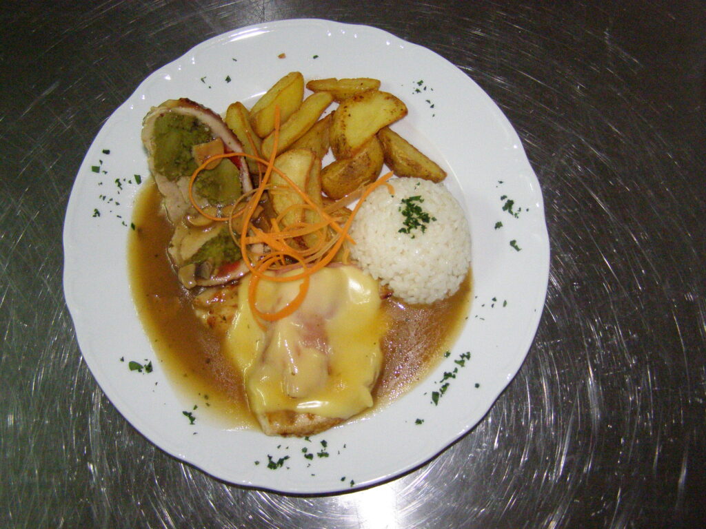 PK steak s broskyňou, PPB s brokolicou